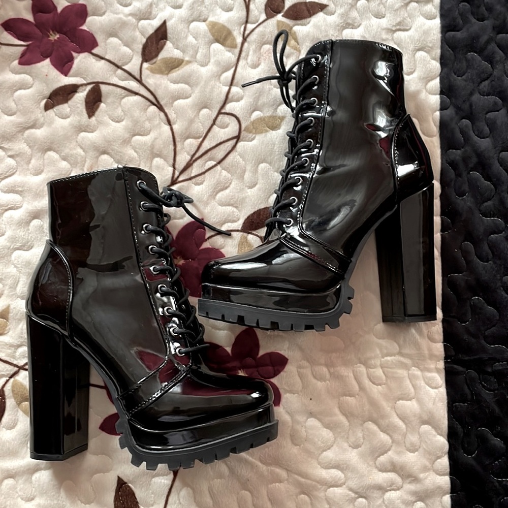 Black heels